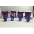 Spray Color Mug, Rainbow Color Mug, Promotional Mug Set